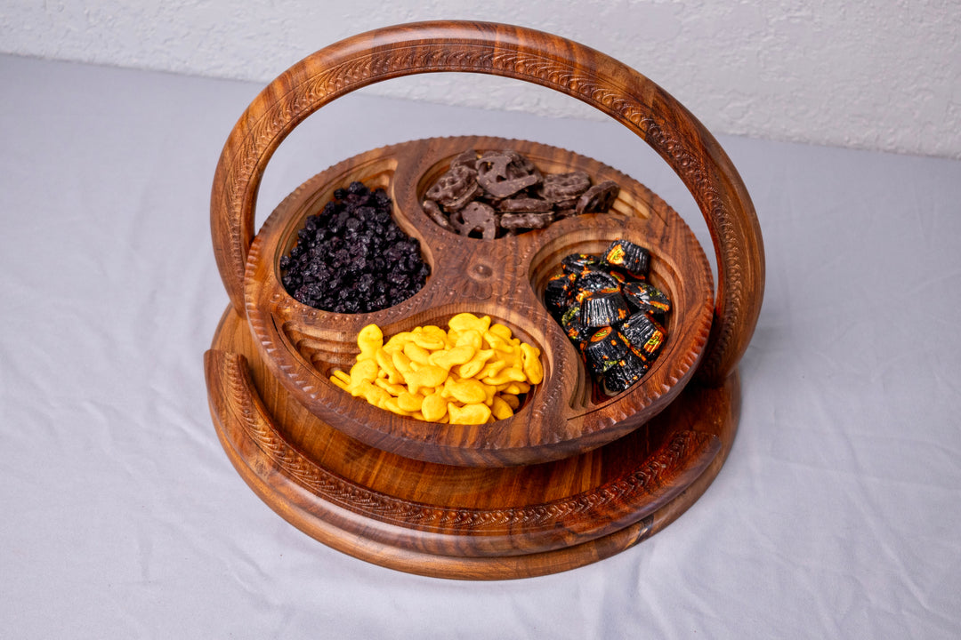 Handmade collapsible baskets