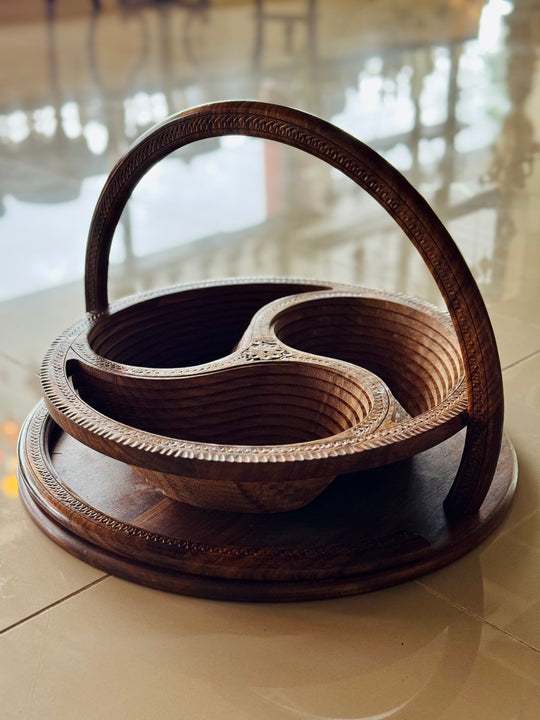 Handmade collapsible baskets