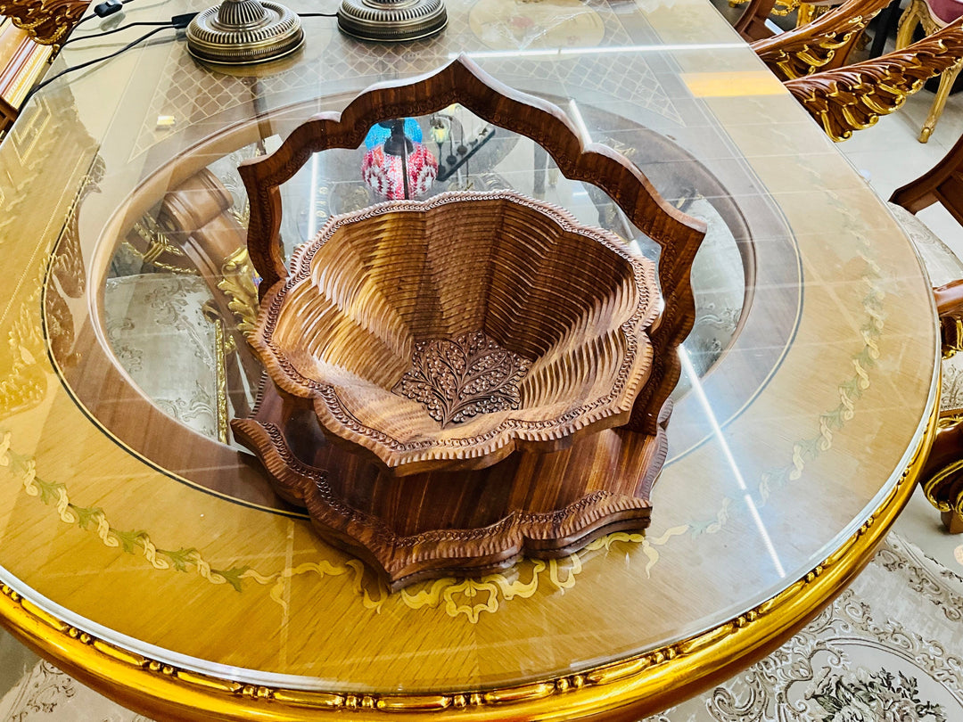Handmade wooden flower Basket