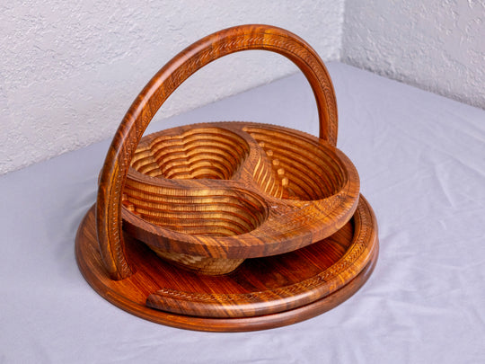Handmade collapsible baskets