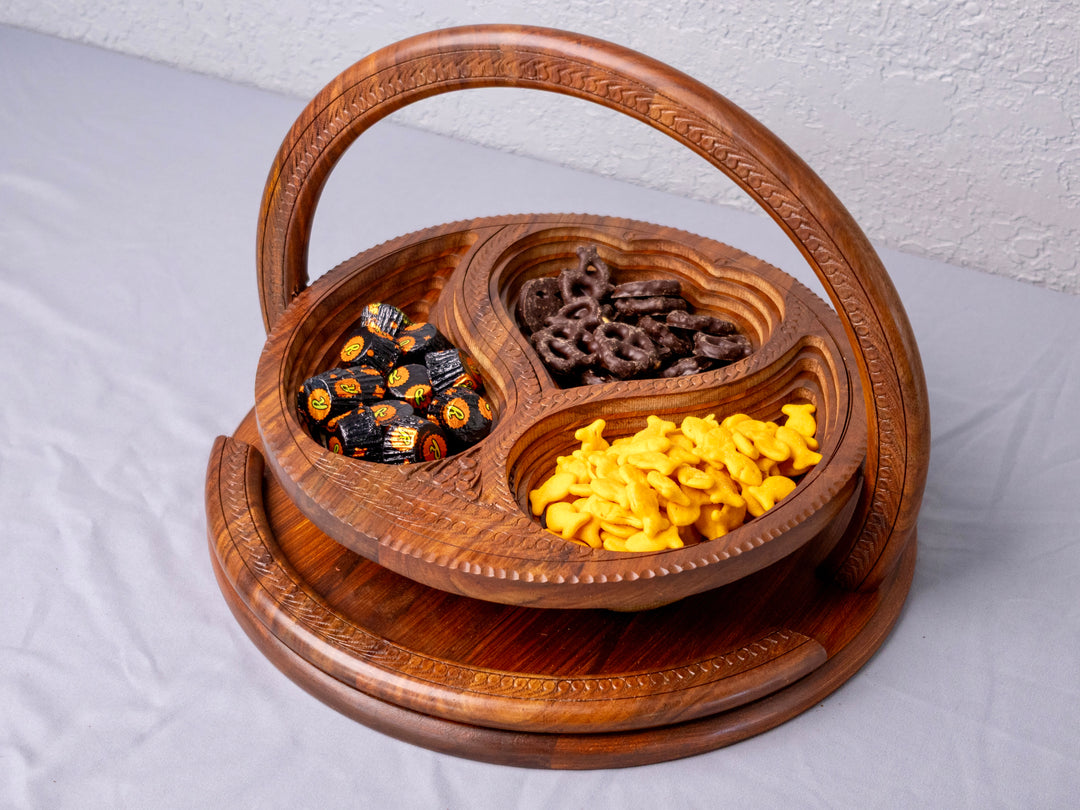 Handmade collapsible baskets
