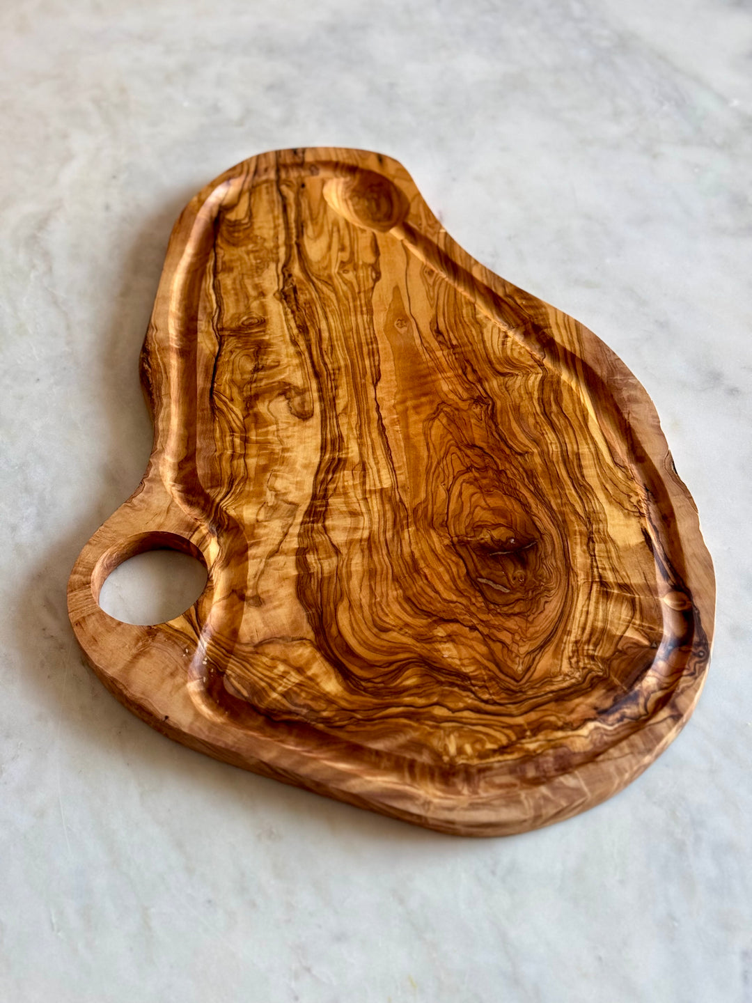 Handcrafted Olive Wood Cutting Board - 4 sizes