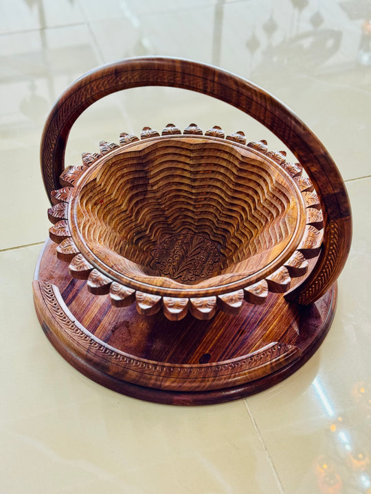 Handmade collapsible baskets