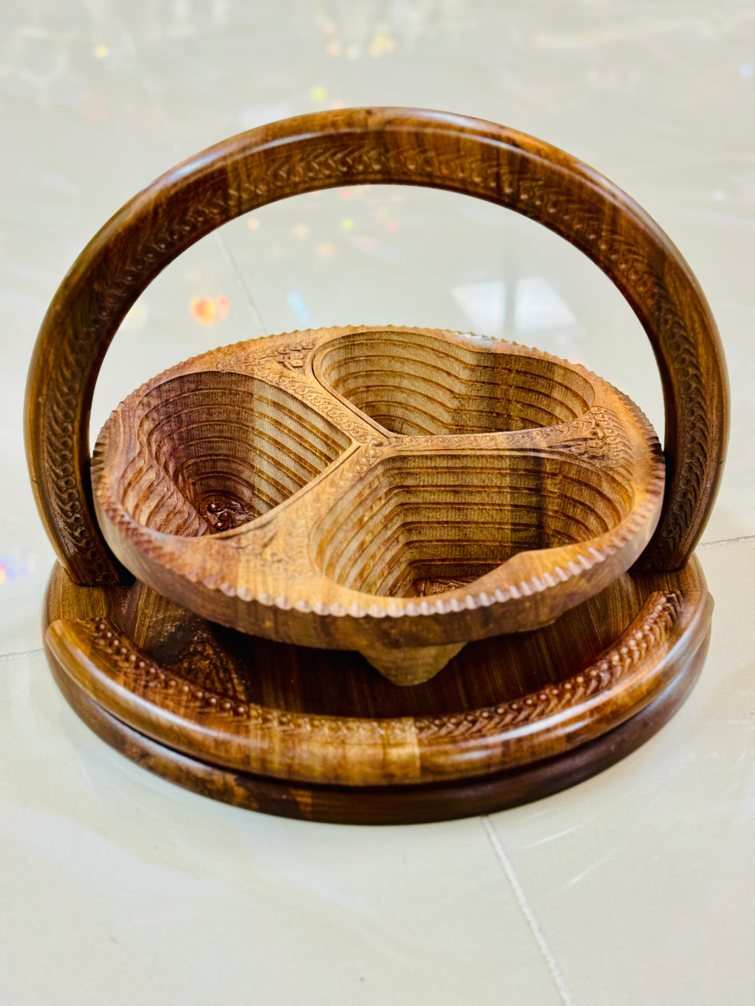 Handmade collapsible baskets