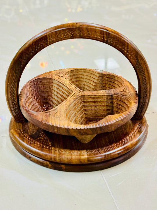 Handmade collapsible baskets