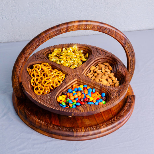 Handmade collapsible baskets