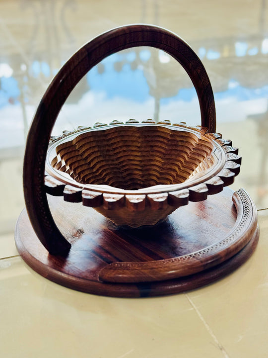 Handmade collapsible baskets