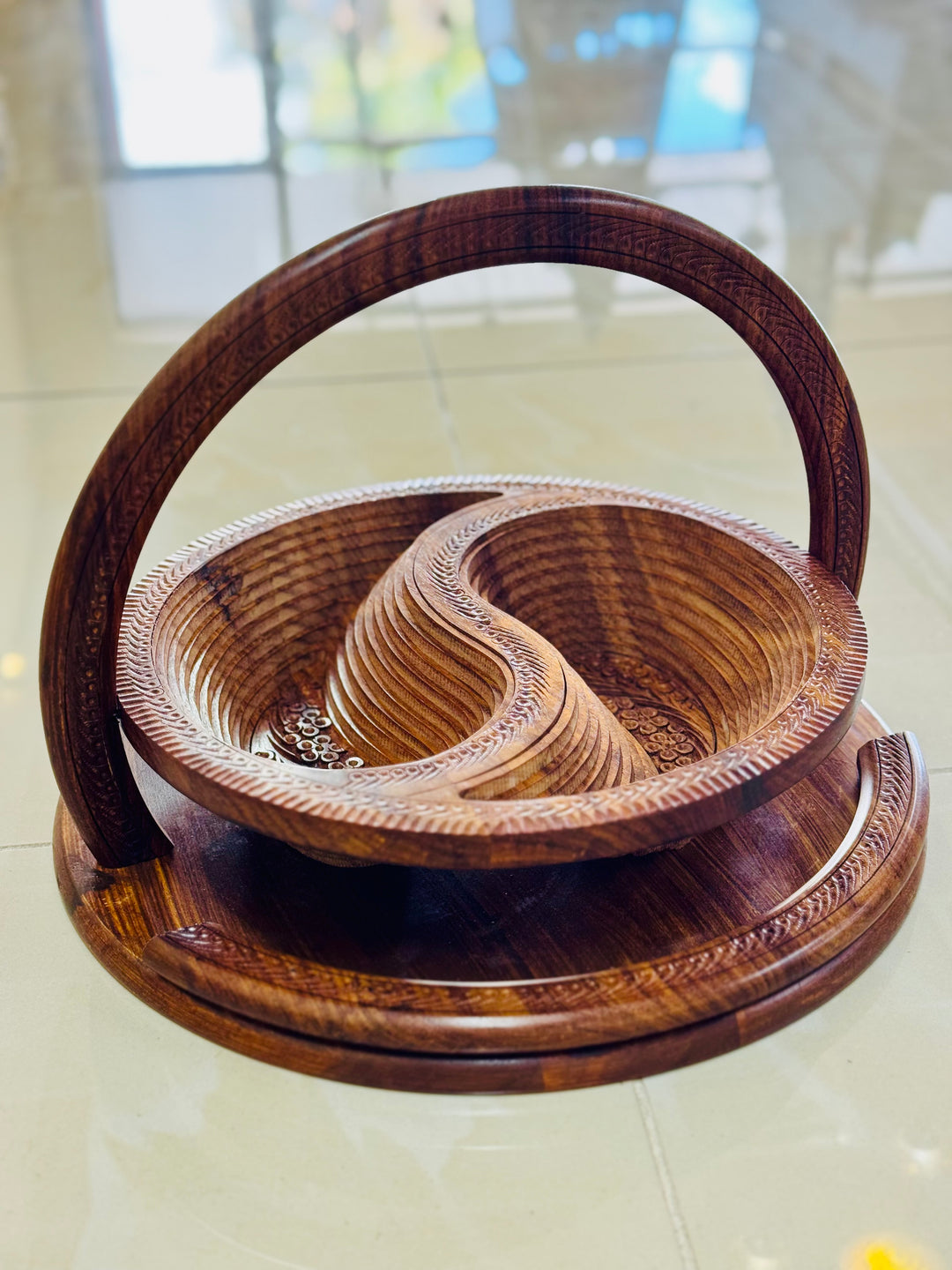 Handmade collapsible baskets