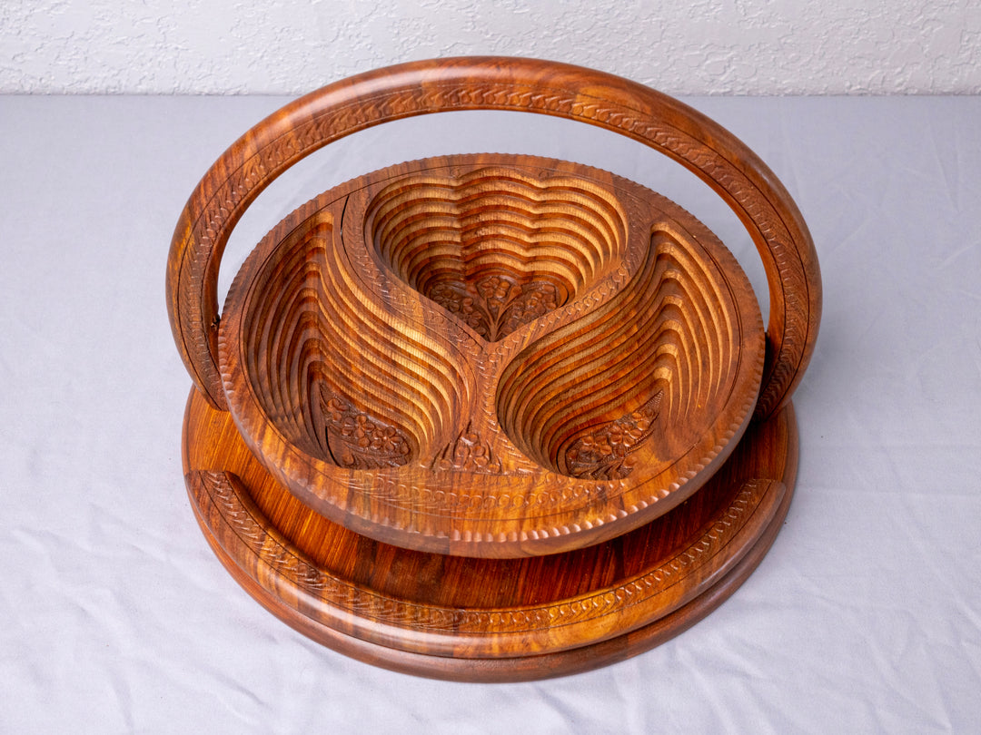 Handmade collapsible baskets