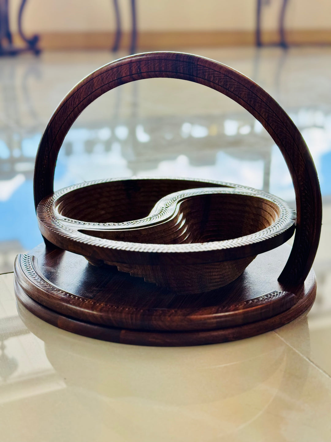 Handmade collapsible baskets