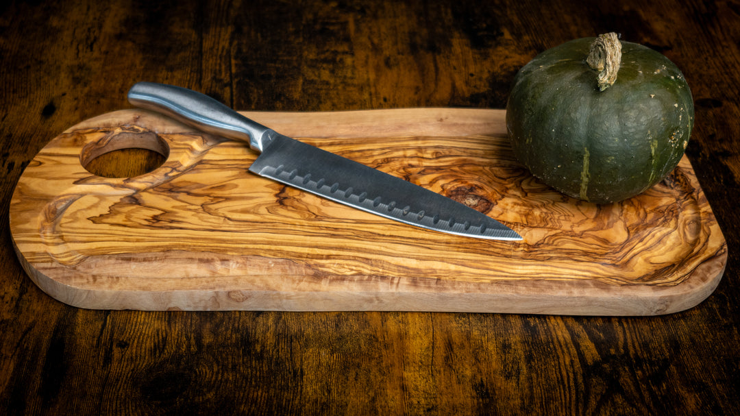 Handcrafted Large Olive Wood Cutting Board