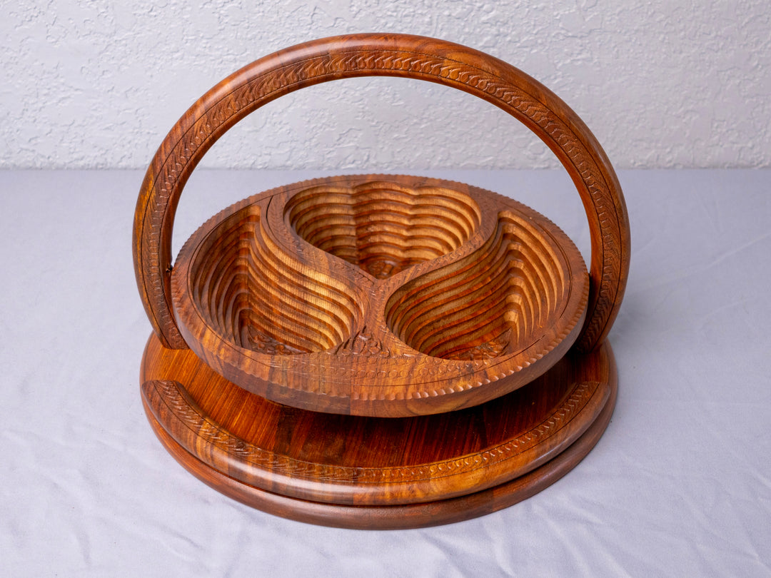 Handmade collapsible baskets