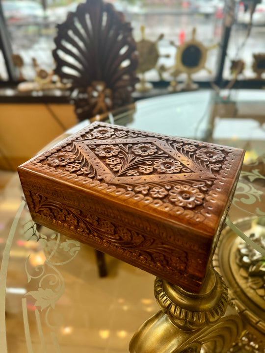 Handmade Secret lock Jewelry Box