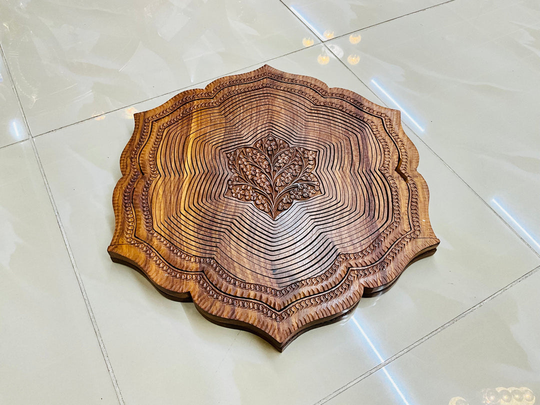 Handmade wooden flower Basket