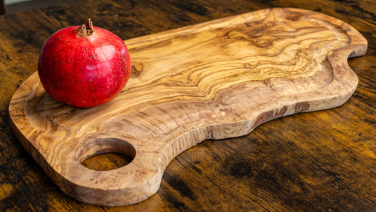 Handcrafted Olive Wood Cutting Board - 4 sizes