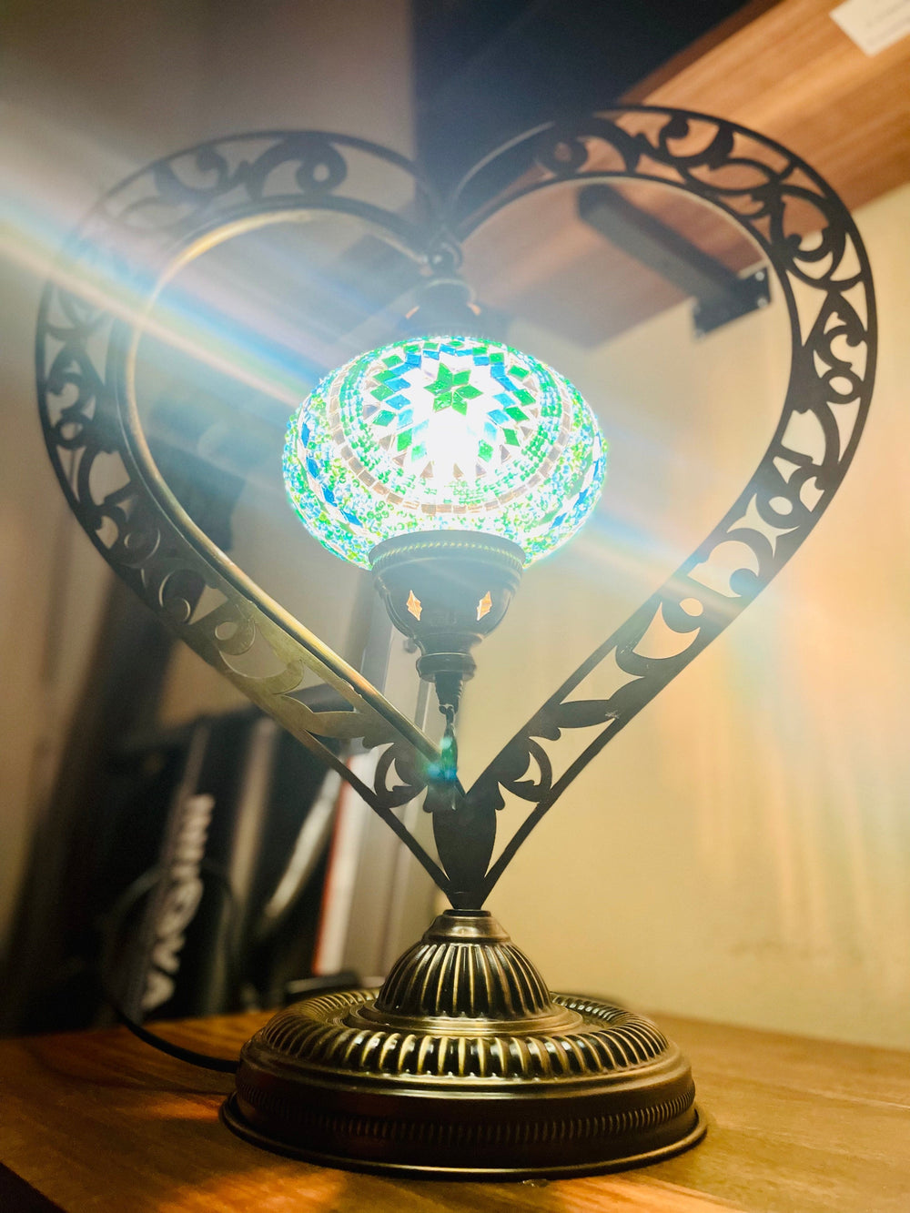 Heart Shape Xl Turkish lamp