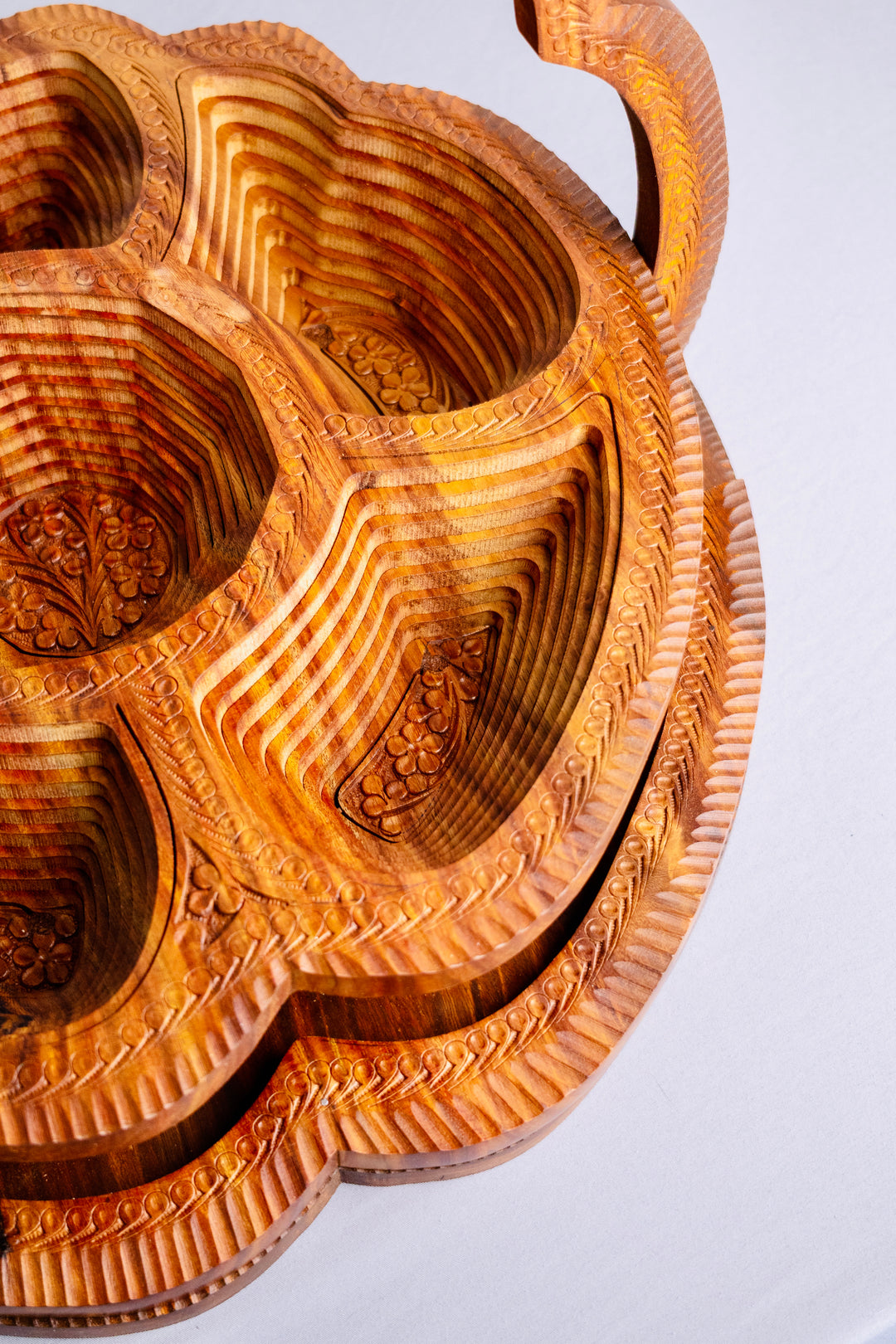 Handmade collapsible baskets