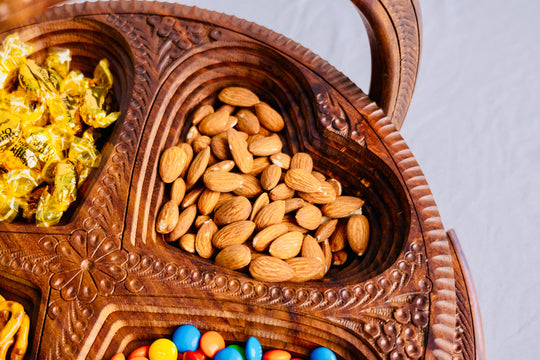 Handmade collapsible baskets