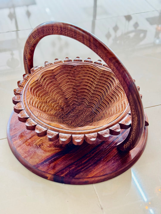 Handmade collapsible baskets