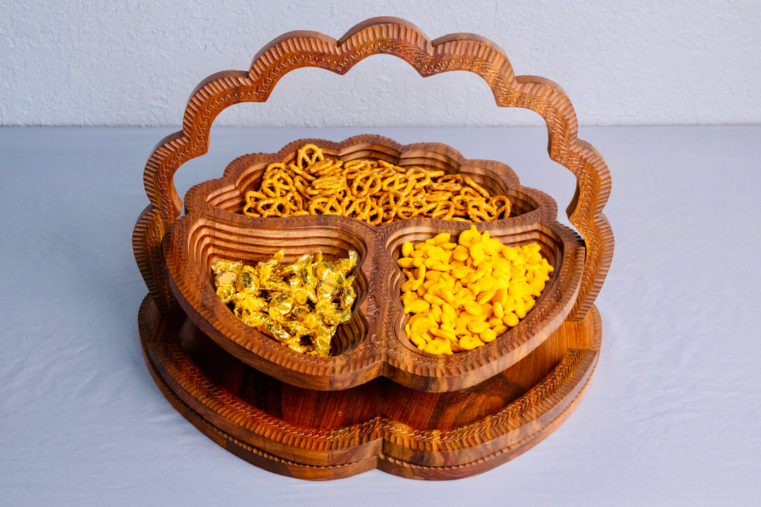 Handmade collapsible baskets