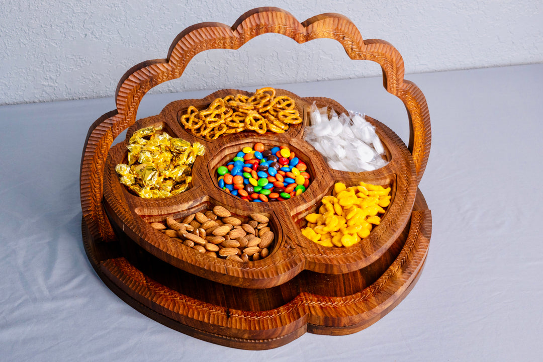 Handmade collapsible baskets