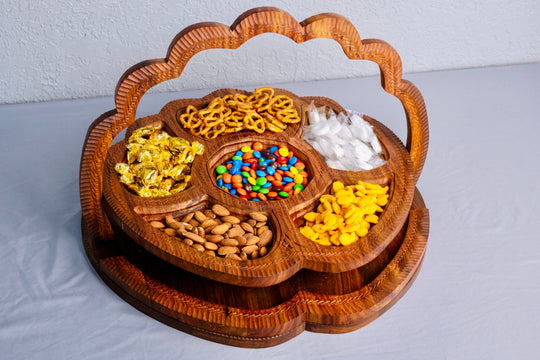 Handmade collapsible baskets