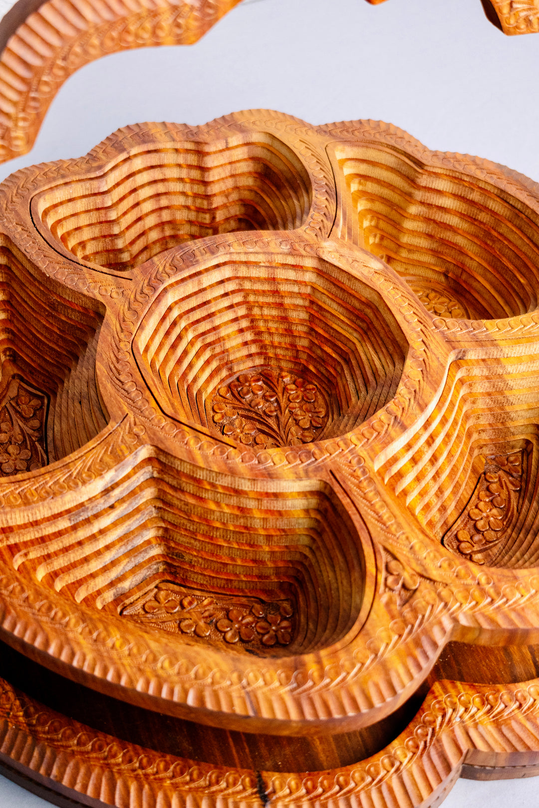 Handmade collapsible baskets