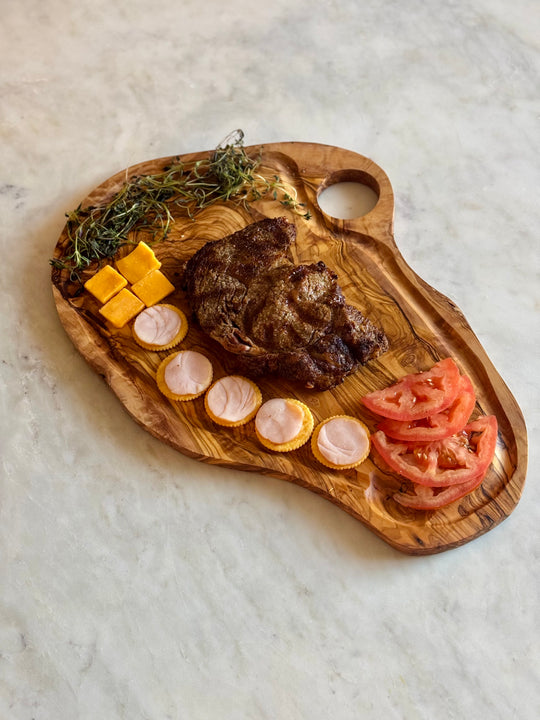 Handcrafted Olive Wood Cutting Board - 5 sizes