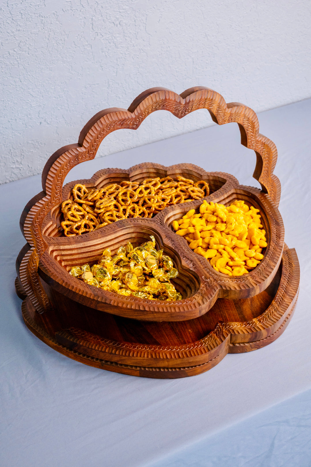 Handmade collapsible baskets