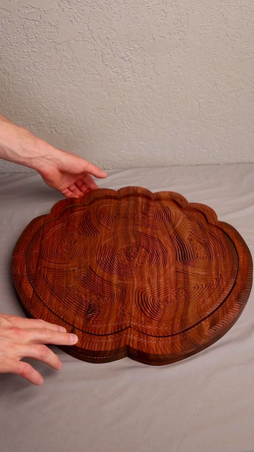 Handmade collapsible baskets