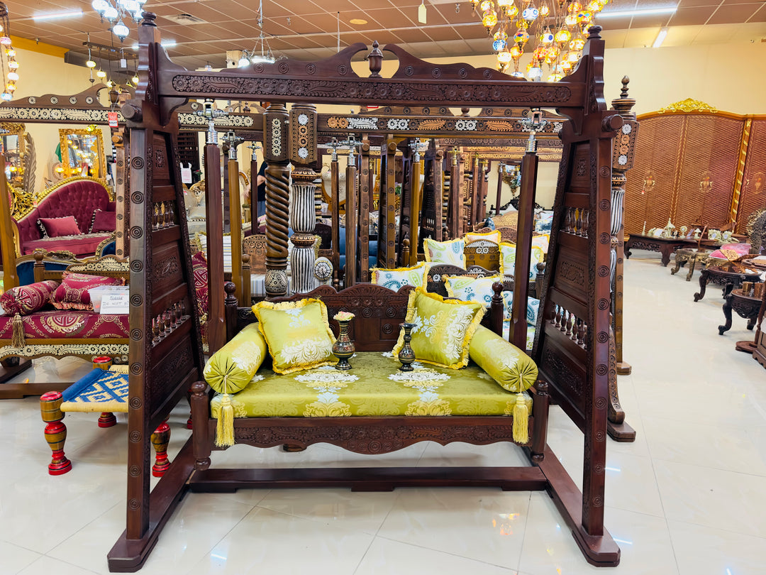 Handcrafted Artisan wooden Jhula/Swing
