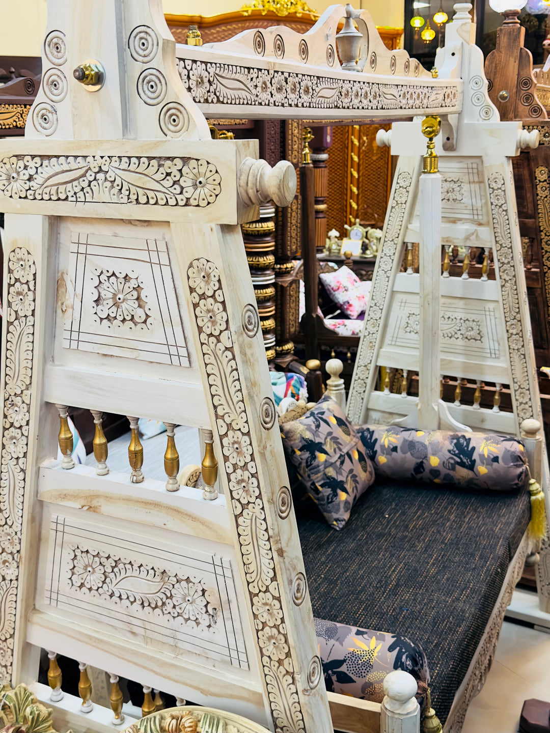 Handcrafted Artisan wooden Jhula/Swing