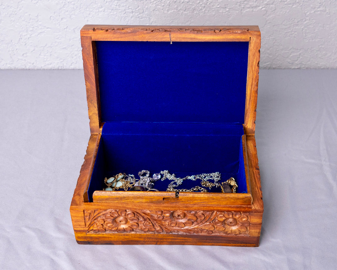 Handmade Secret lock Jewelry Box