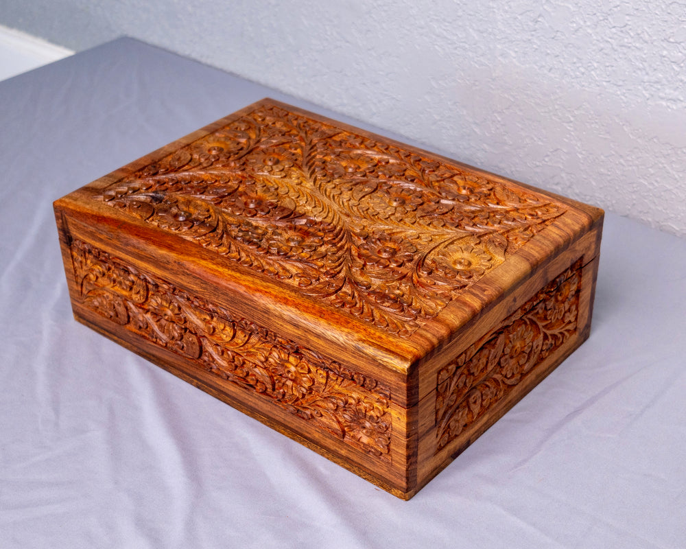 Handmade Secret lock Jewelry Box