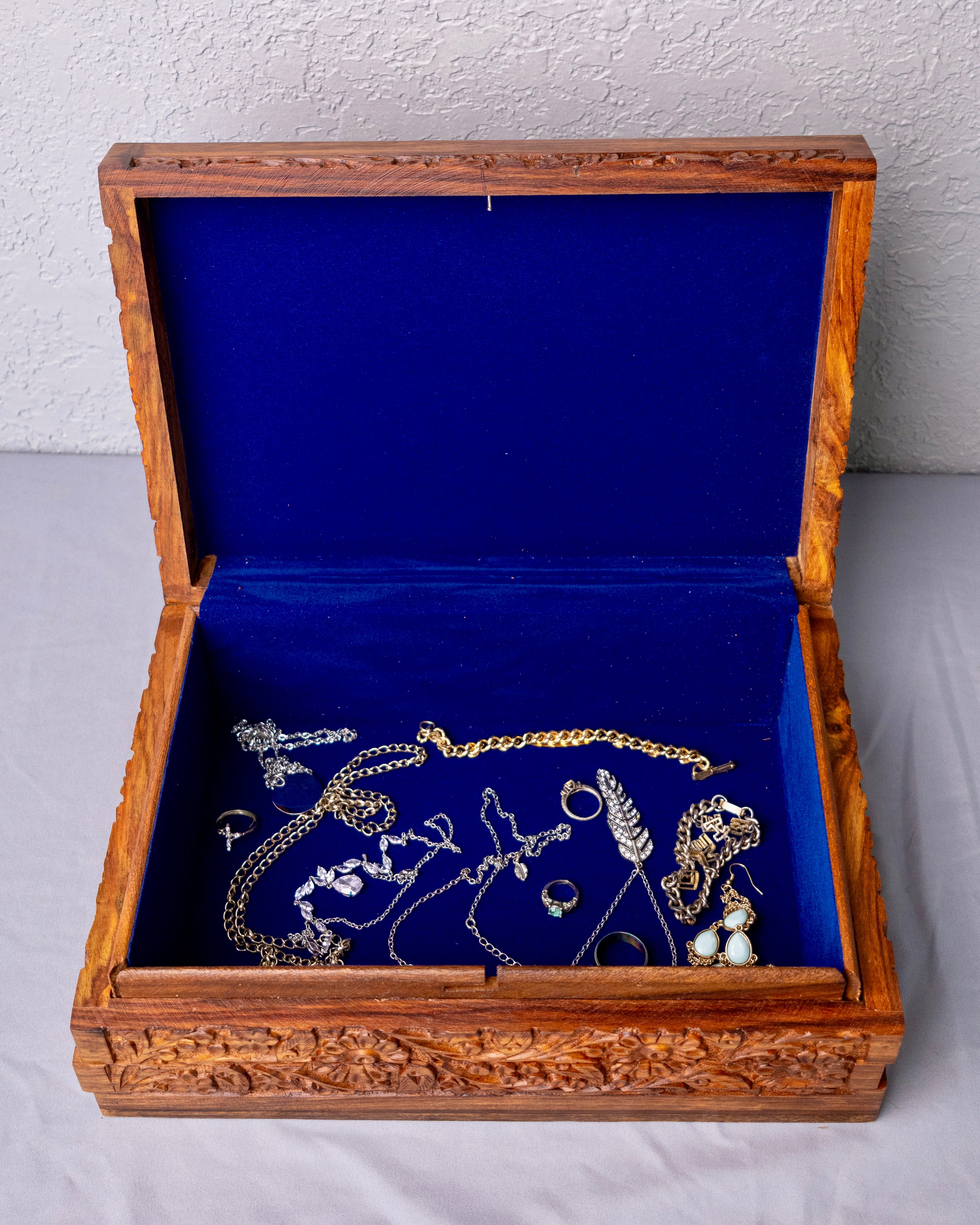 Handmade XXL Secret lock Jewelry Box – More4decor