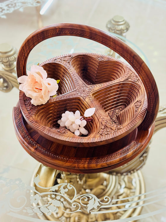 Handmade collapsible baskets