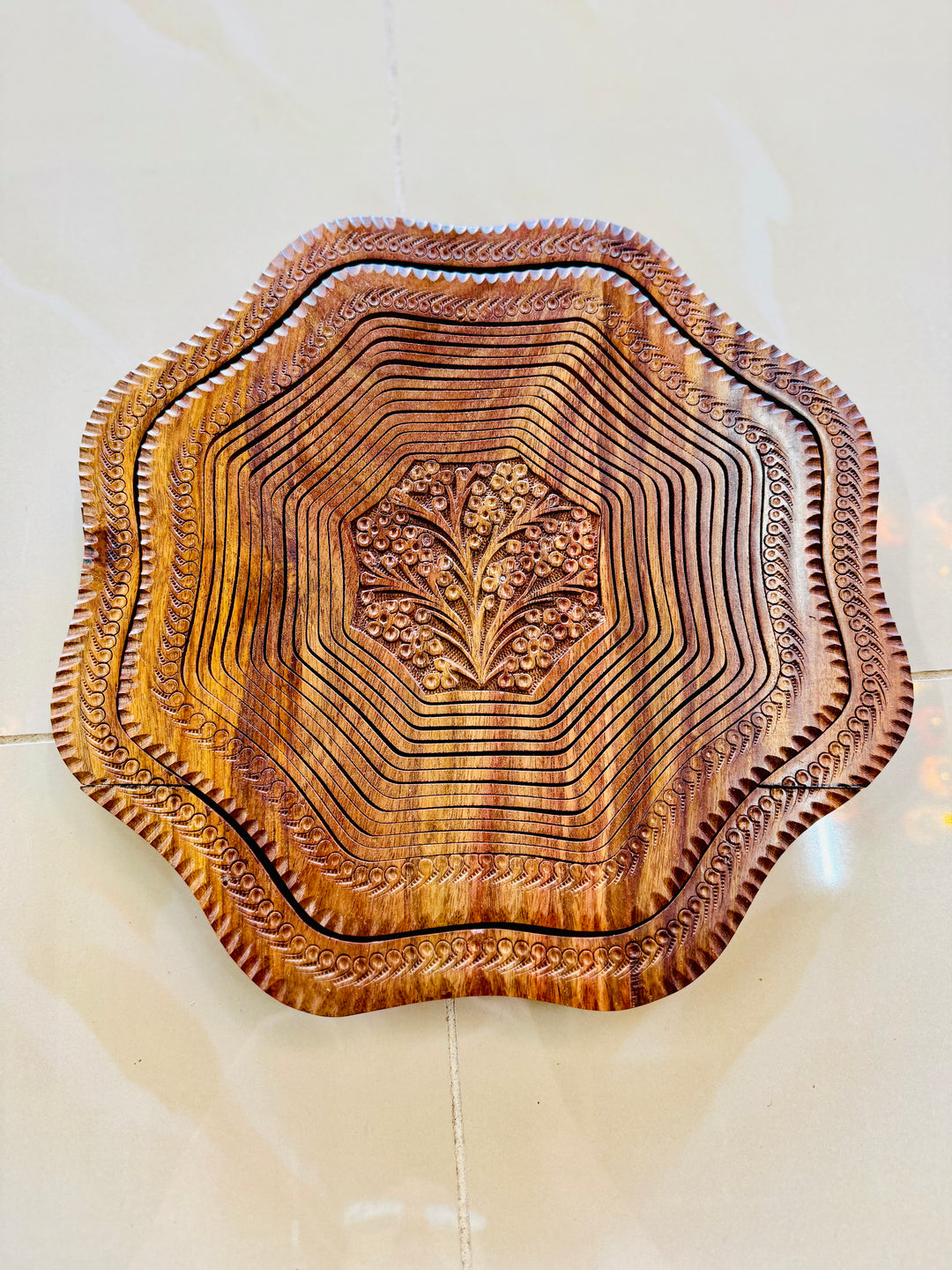 Handmade collapsible baskets