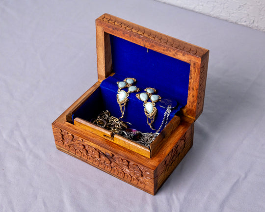 Handmade Secret lock Jewelry Box