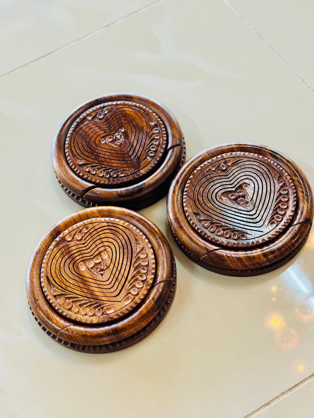 Handmade collapsible baskets