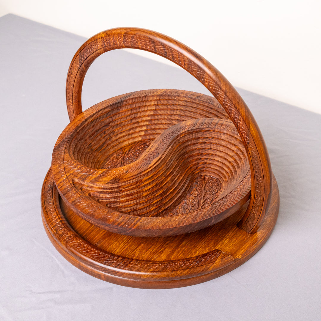 Handmade collapsible baskets