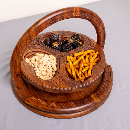 Handmade collapsible baskets