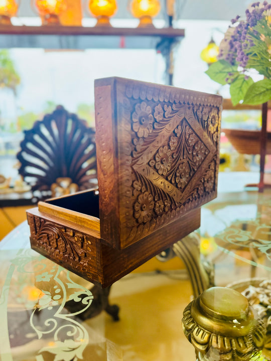 Handmade Secret lock Jewelry Box
