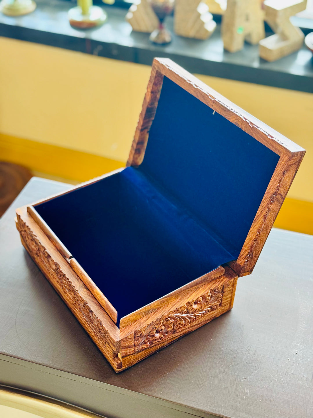 Handmade Secret lock Jewelry Box