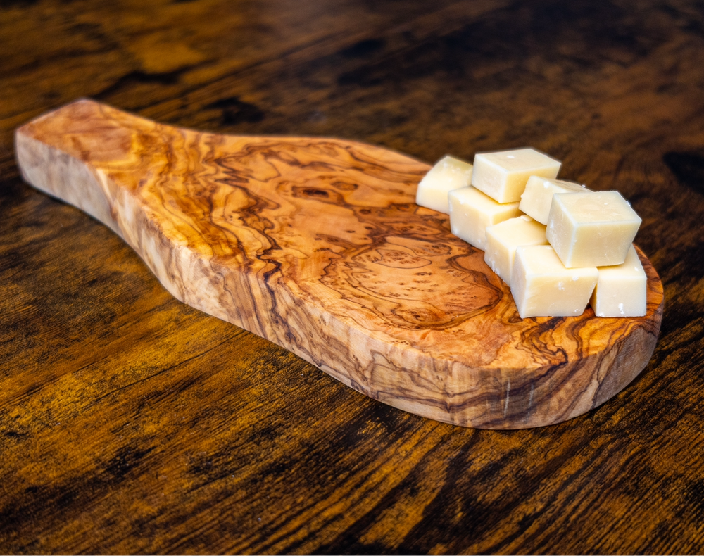 Handcrafted Small Olive Wood Cutting Board