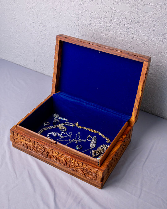 Handmade Secret lock Jewelry Box