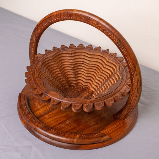 Handmade collapsible baskets