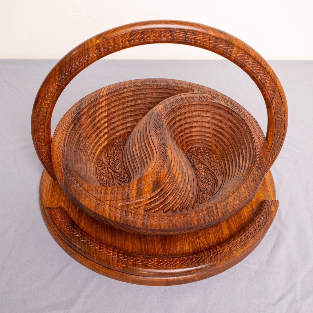 Handmade collapsible baskets