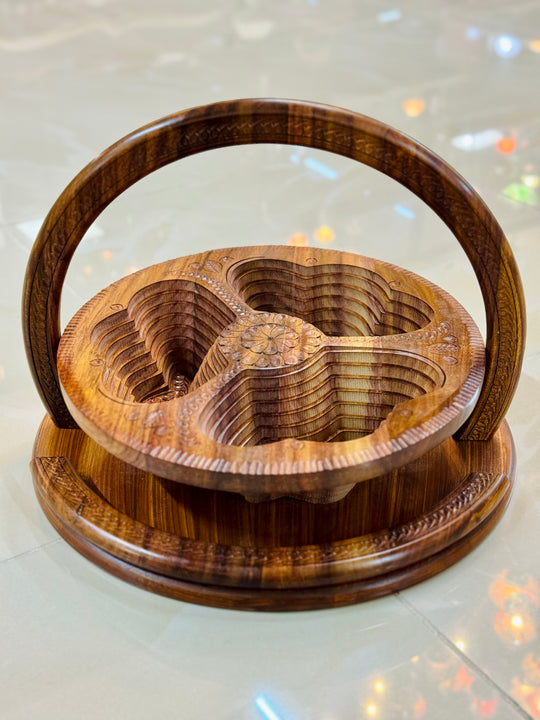 Handmade collapsible baskets