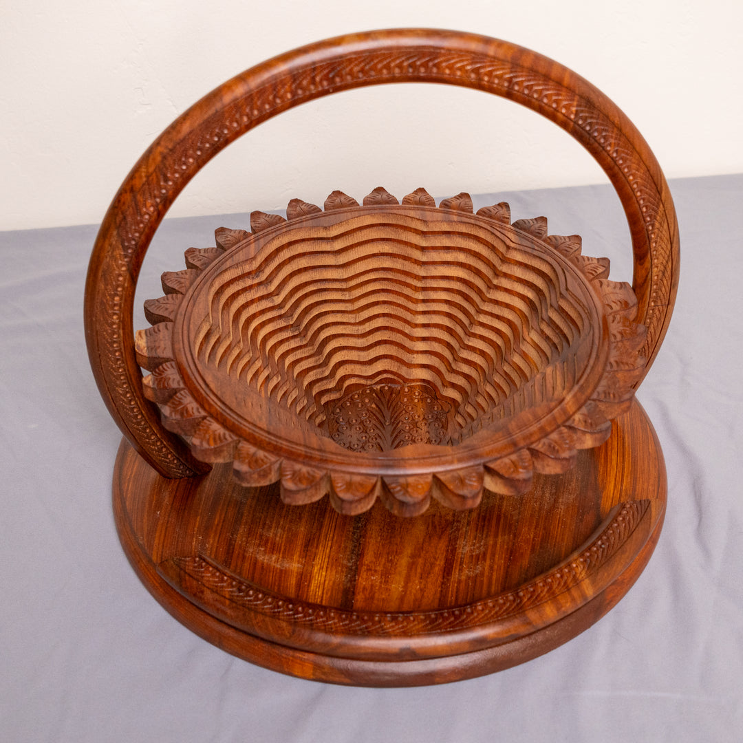 Handmade collapsible baskets