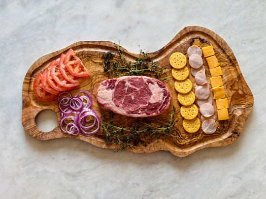 Handcrafted Olive Wood Cutting Board - 3 sizes
